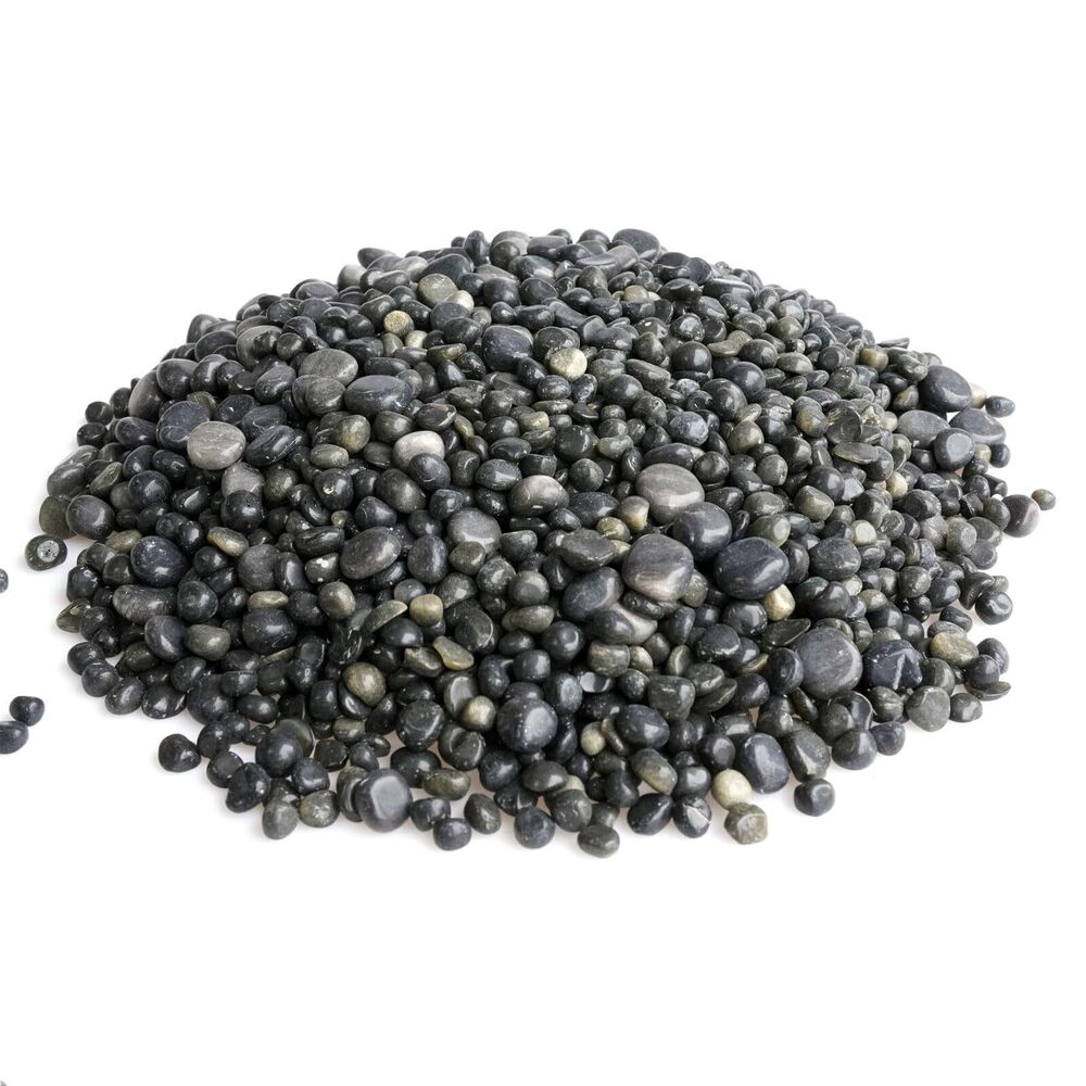 5996 3Lb Gold Sheen Obsidian Tumbled Stones Natural Polished Pebbles